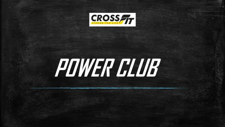 POWER CLUB @ CrossFit Strong for Life