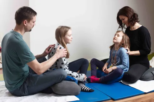 Eltern-Kind-Massage Workshop mit Kerstin Sauer @ Yoga am Zürichberg