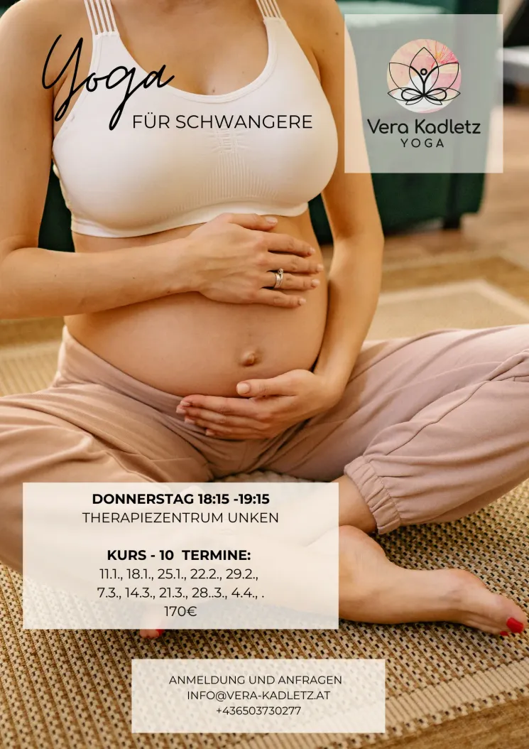 Schwangerenyoga Unken @ Vera Kadletz Yoga