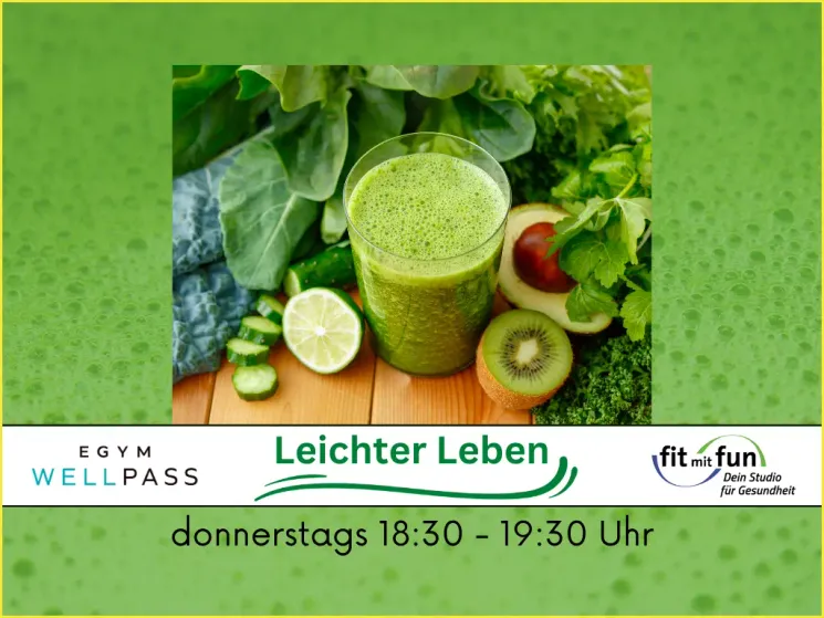 Detox leicht gemacht - Dein Start für mehr Energie im Körper @ fit mit fun - Dein Studio für Gesundheit