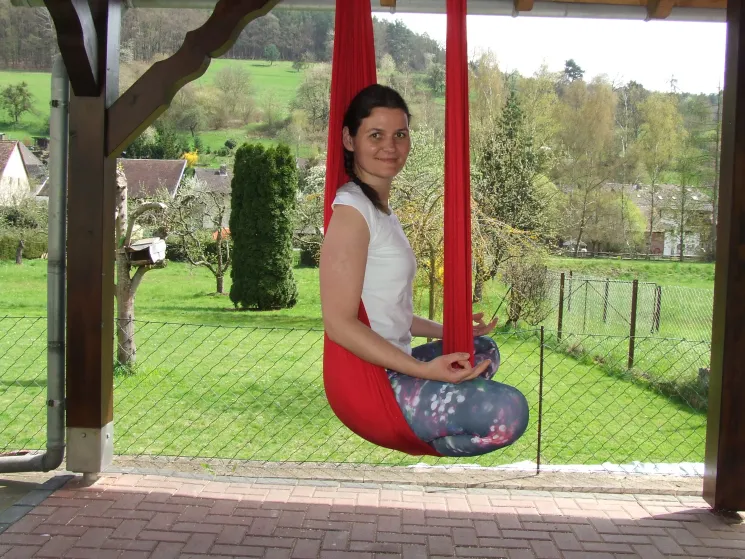 Aerial Yoga Schnupperworkshop im STUDIO mit Angela @ Zeitlos Yoga