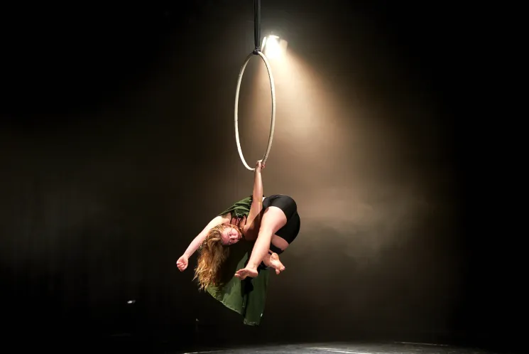 Miriam Steindl - Trapez und Hoop Dynamics  @ Aerial Silk Vienna