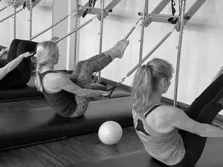 Pilates Wall Unit @ Complete Pilates & Yoga