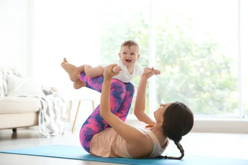 Mama Pilates Postnatal mit/ohne Baby in Bonn Duisdorf @ Enjoy Pilates & Yoga