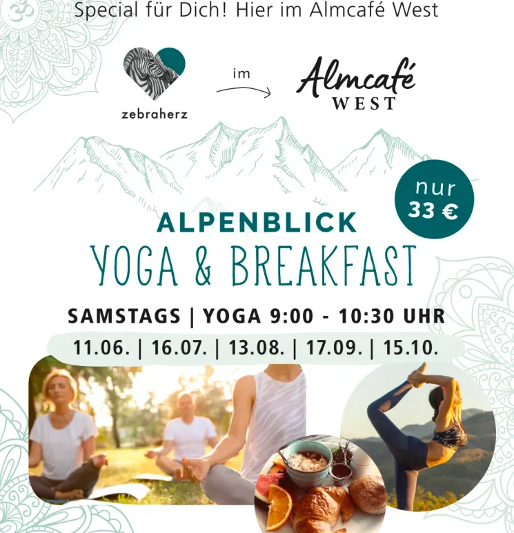 Alpenblick Yoga & Breakfast abgesagt!!  @ zebraherz