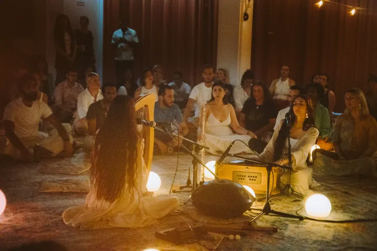 Live-Kirtan-Meditation mit Twin Rivers (Ukraine) @ Yogazentrum Mödling