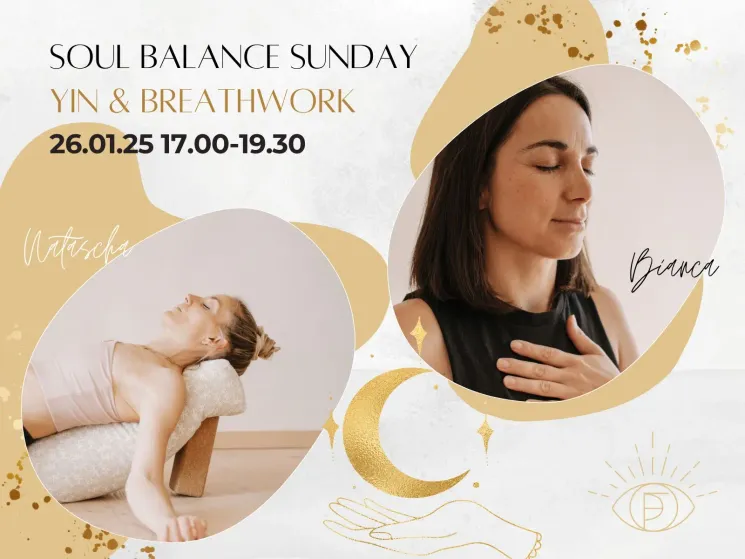 SOUL BALANCE SUNDAY - BREATHWORK&YIN SPECIAL mit Bianca und Natascha @ FREEDOM PRACTICE