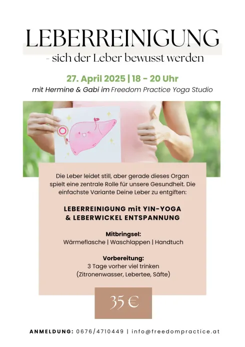 YIN & LEBERREINIGUNG mit Hermine @ FREEDOM PRACTICE