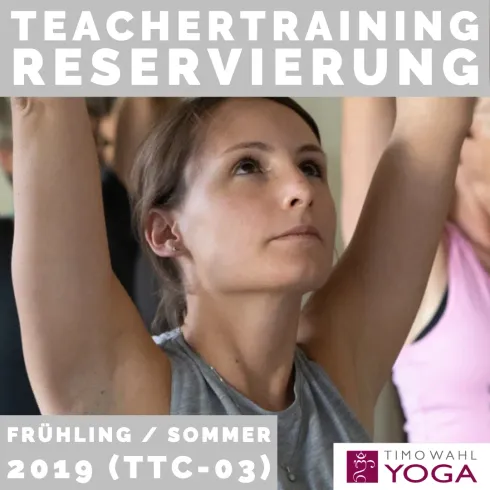 Anzahlung Teachertraining FRÜHJAHR 2023  @ Timo Wahl Yoga