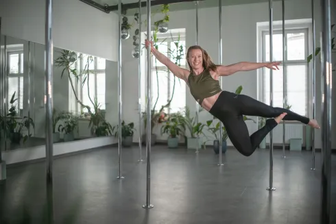 Level 4, Static 2.0, Pole Dance Kurs @ The Pole Jungle