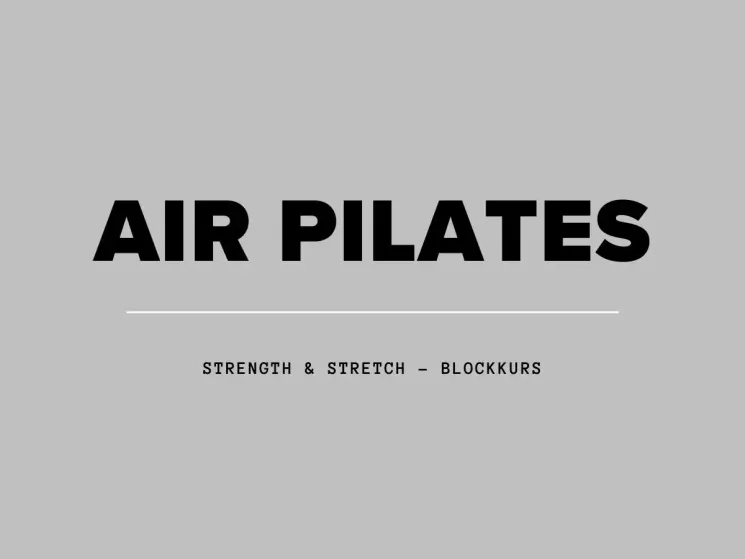 Air Pilates (Strength & Stretch) @ olia studios