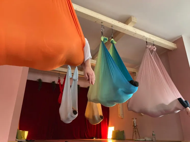 Aerialyoga Freude  @ meinraumyoga