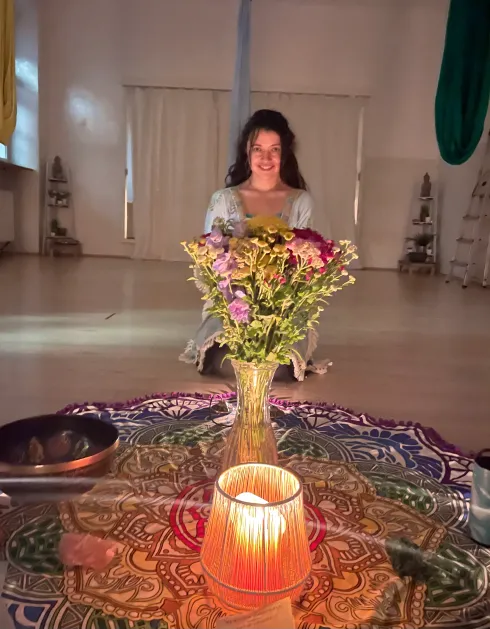 Full Moon Healing: Aerial Release & Sound Healing: Gong & Singing Bowls @ Yogafusion