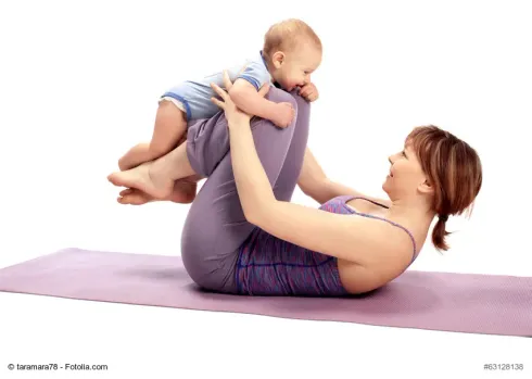 Yoga mit Baby ONLINE @ Corina Loth Yoga