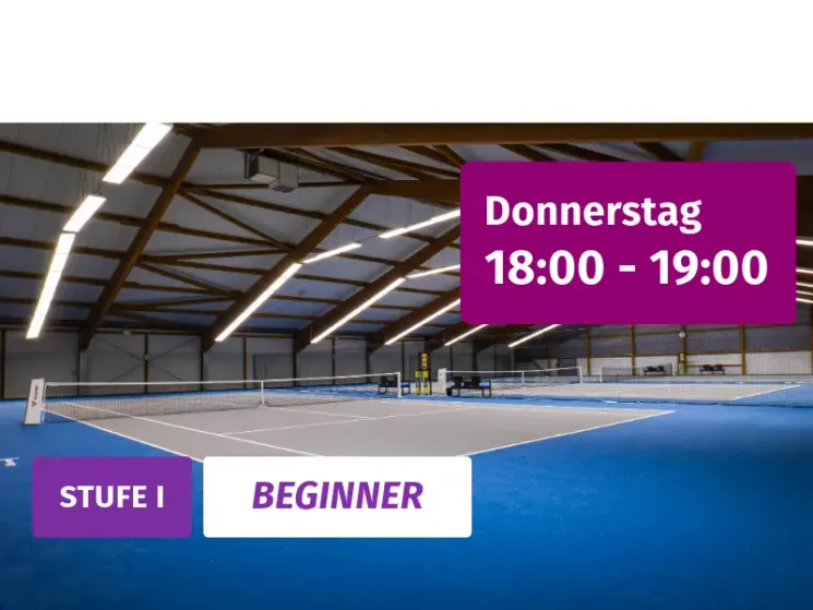 Tennis für Erwachsene - Beginner Kurs I @ Ballsport Arena Schwaben