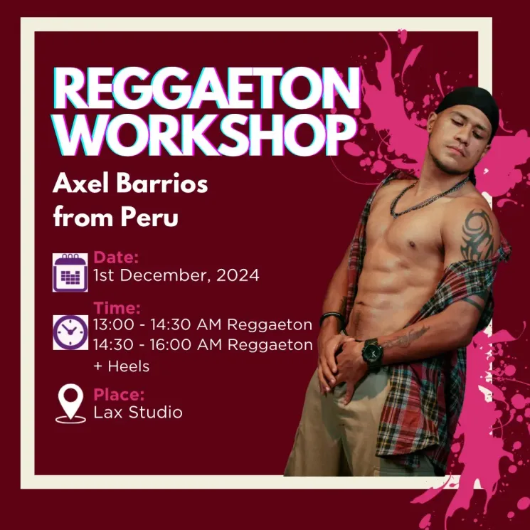 Reggaeton Workshop with Axel Barrios @ STEPUPFREE