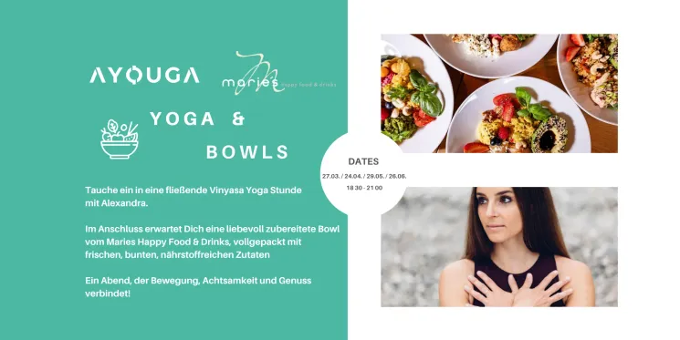 Yoga und Bowls in Tutzing - Bewegung, Begegnung und Genuss @ AYOUGA