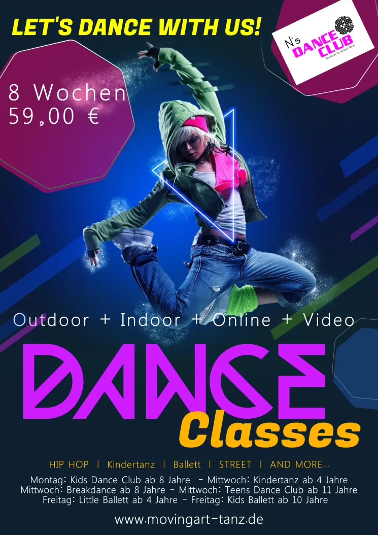 N´s Teens Dance Club- Tanzschule MovingArt Regen  @ Sportbox/ Tanzschule MovingArt und MUKI-fit Bewegungskurse für Mutter & Kind Regen