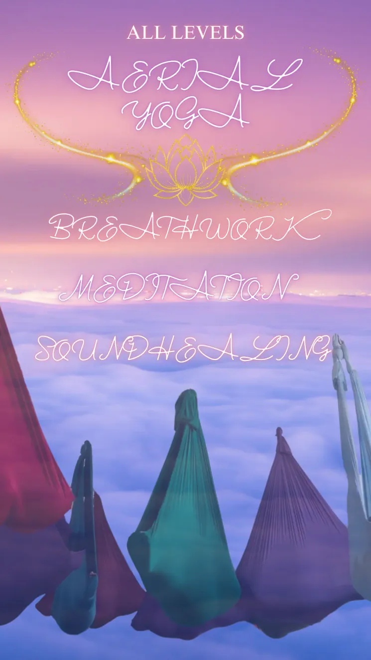 🌜New Moon Healing - Aerial Yoga - Meditation - Sound Healing🌛 @ Yogafusion