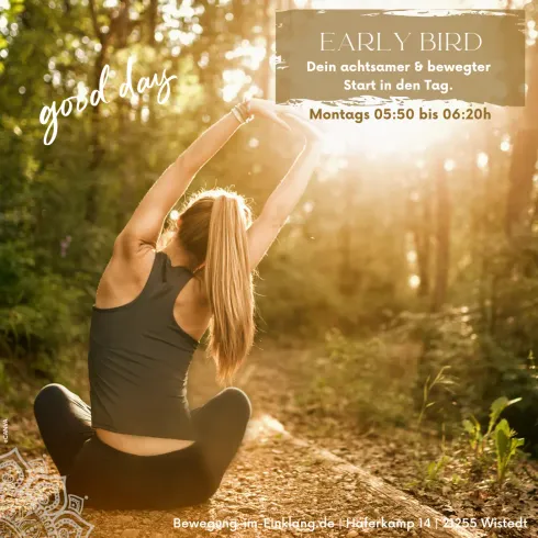 Early Bird Yoga online (di) @ Bewegung im Einklang | online & in Wistedt