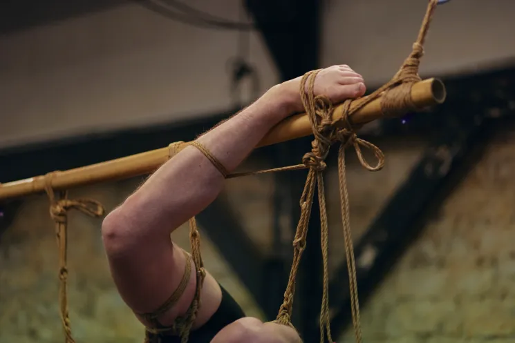 SHIBARI - Cheveux, pieds, bambous @ Brussels Art Pole