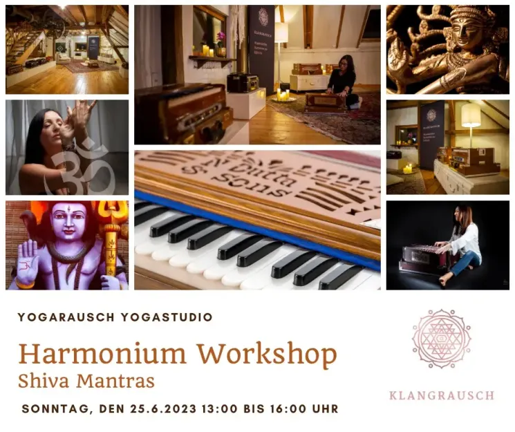 Harmonium Workshop SHIVA Mantras @ Yogarausch Yogastudio