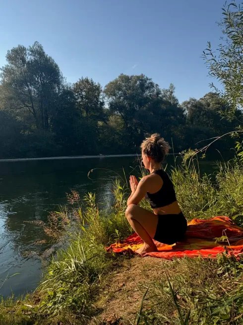 Guten Morgen - es ist nur Yoga @ JustBeYogi by Rebecca Martin