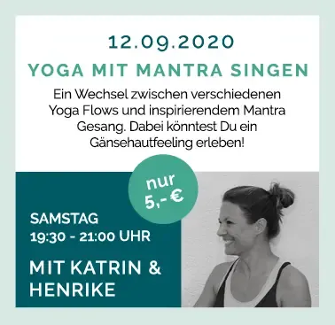 Yoga mit Mantra singen  @ zebraherz