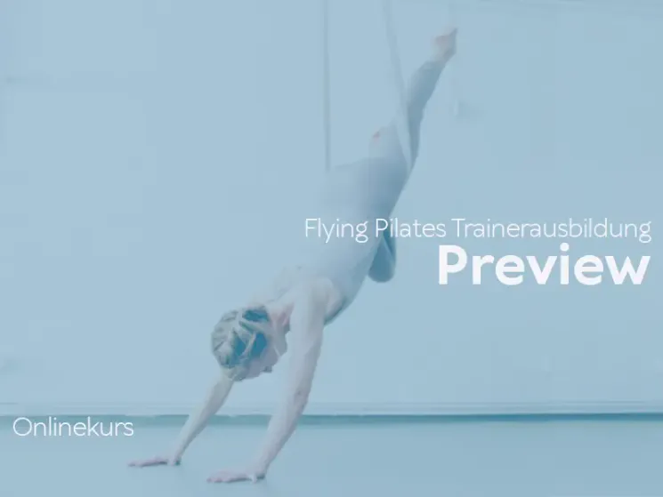 FREE Preview: Flying Pilates Trainerausbildung ONLINE @ Flying Pilates Trainerausbildungen