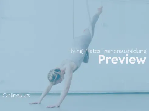 FREE Preview: Flying Pilates Trainerausbildung ONLINE @ Flying Pilates Trainerausbildungen