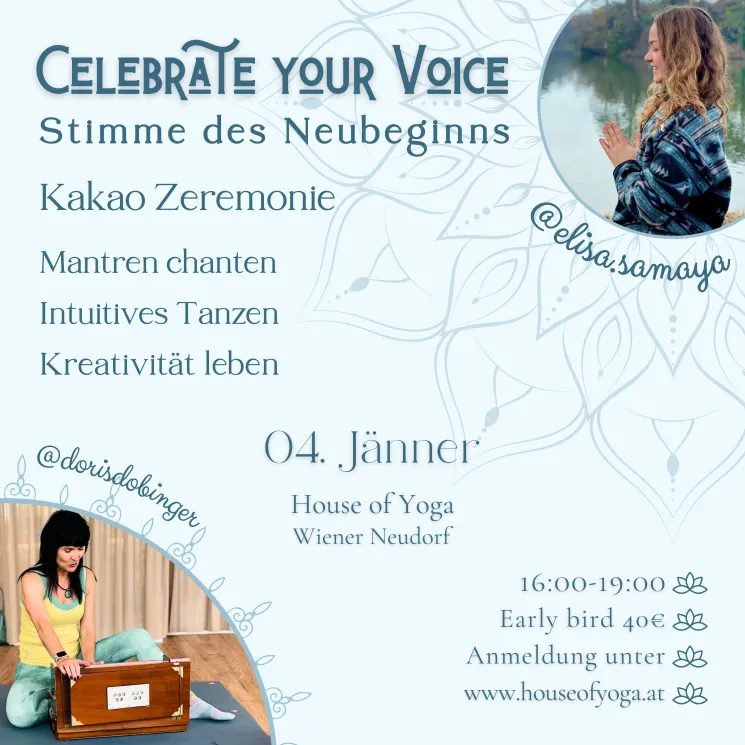 Celebrate Your Voice @ House of Yoga