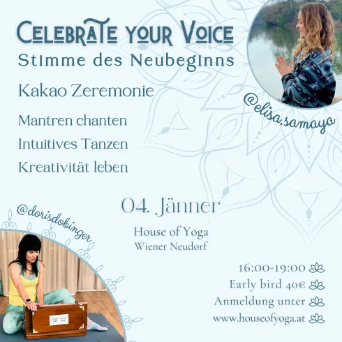 Celebrate Your Voice @ House of Yoga