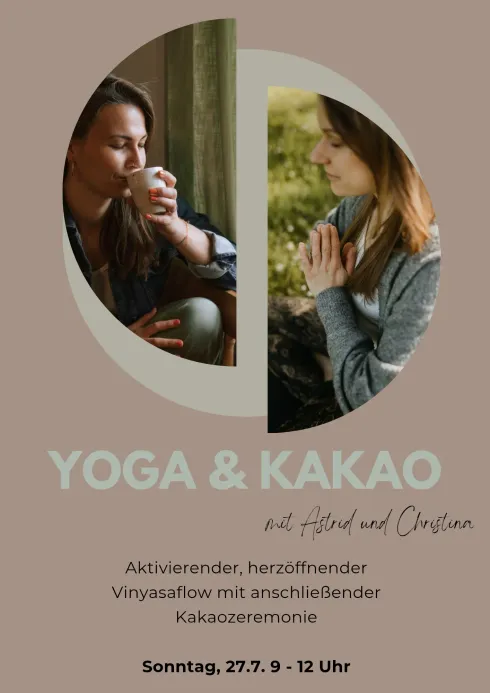 VINYASA & KAKAO MAGIC mit Christina und Astrid @ FREEDOM PRACTICE