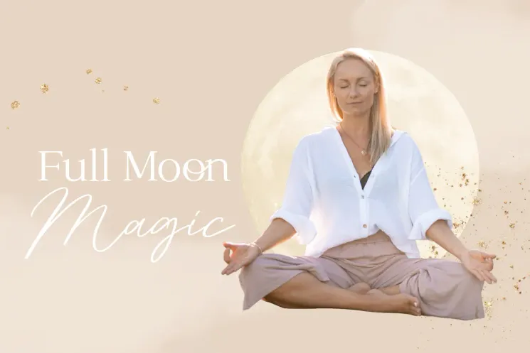 Manifestieren mit Mondphasen - Full Moon Magic @ Just Yoga It - Audrey Hämmerle