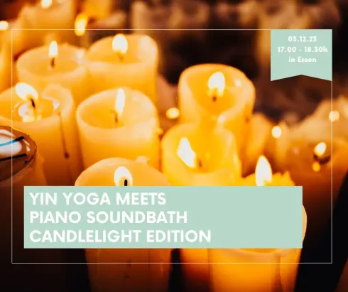 Yoga meets Piano Soundbath - Candlelight @ Surf and Yoga Kitchen