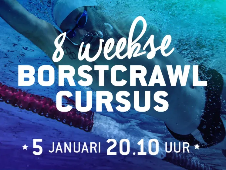 Borstcrawlcursus Dinsdag 26 januari 20.10 uur @ Personal Swimming