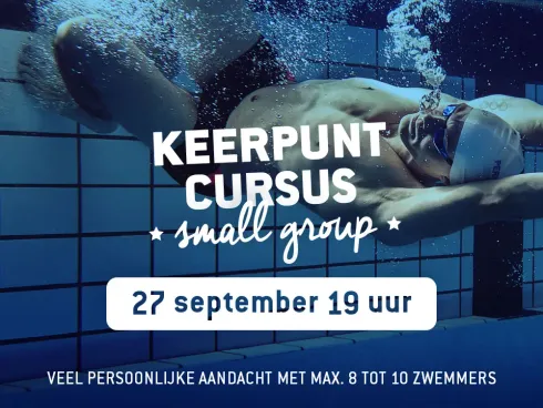 Keerpuntcursus 27 september 19.00 uur @ Personal Swimming