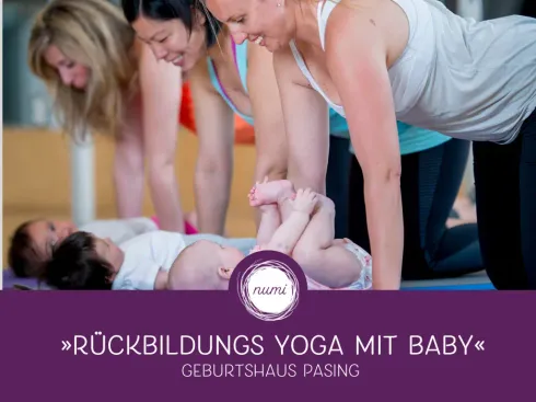 Krankenkassenkurs: Rückbildungsyoga mit Babys | ab März |  Geburtshaus Pasing @ Studio numi  | Pasing | Geburtshaus Pasing