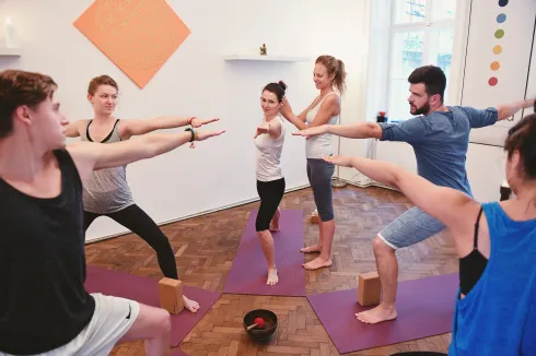 Yoga with friends - Hatha Flow @ Yogaria