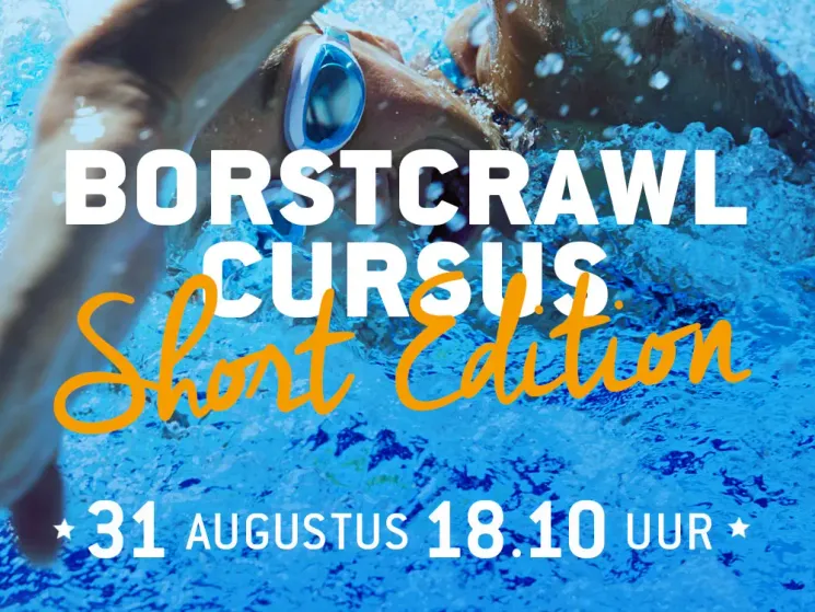 Borstcrawlcursus Short Edition Dinsdag 31 augustus 18.10 uur @ Personal Swimming