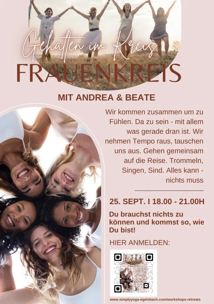 Von Frau zu Frau - gehalten im Kreis: Mit Andrea & Beate   @ LotusLicht