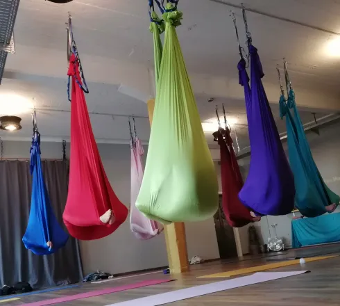 Ausbildung Aerial Yoga 50h mit Brigitte Favre @ Yogarausch Yogastudio