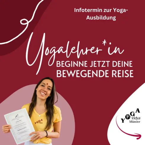  Info -Ausbildung Yogalehrer/in  @ Yoga Vidya Münster