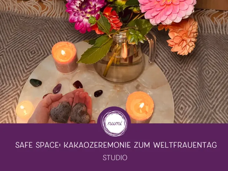 Safe Space: Kakaozeremonie für Frauen am Weltfrauentag @ Studio numi | Glockenbach | Yoga, Pilates & Entspannung