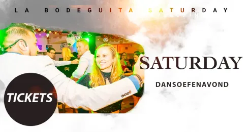 Saturday Salsa Party vanaf 22:00 tot 02:30 uur  @ La Bodeguita