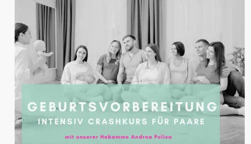 Geburtsvorbereitung - Intensiv Crashkurs für Paare mit Andrea Polixa @ Baby Poppins