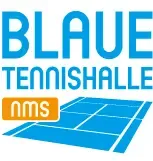Blaue Tennishalle