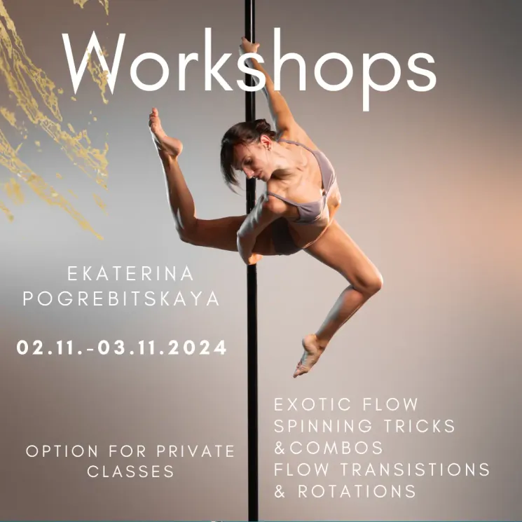 Workshops mit Ekaterina Pogrebitskaya  @ YS POLE Fitness GmbH