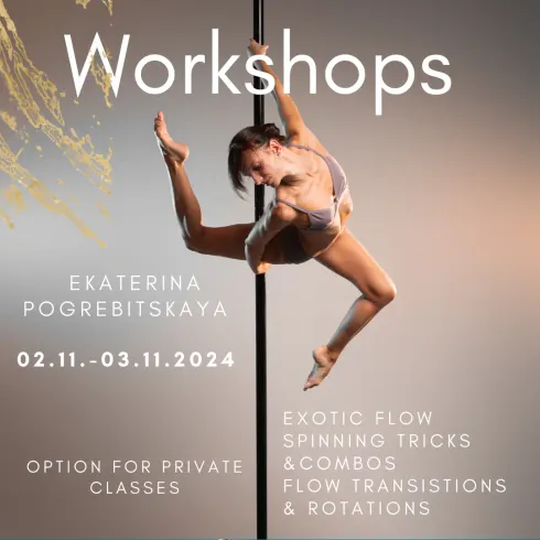 Workshops mit Ekaterina Pogrebitskaya  @ YS POLE Fitness GmbH