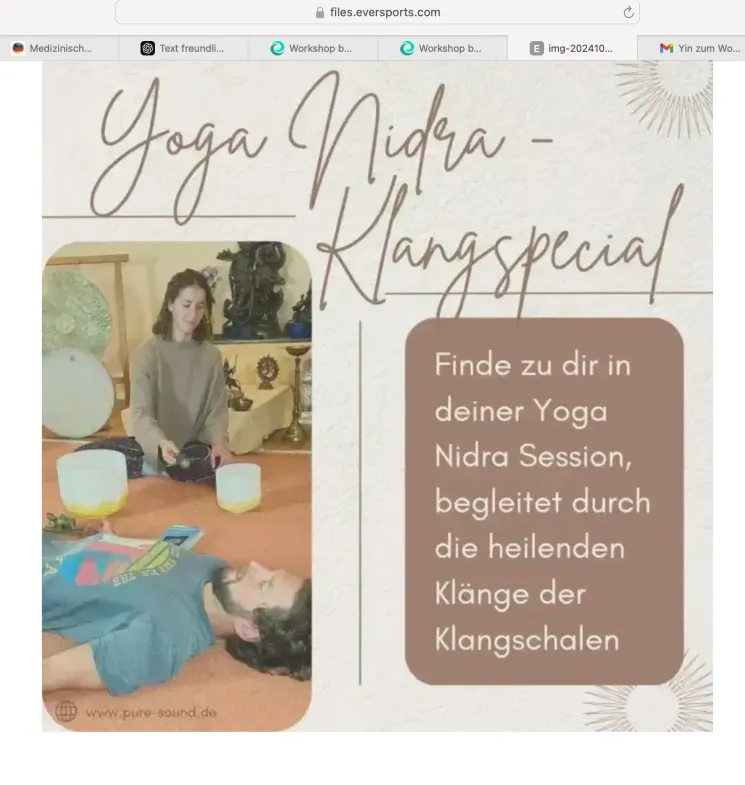  Entspannungs-Special: Yoga Nidrā im Kristallklangschalen Sound-Bad @ Yoga Vidya Mainz